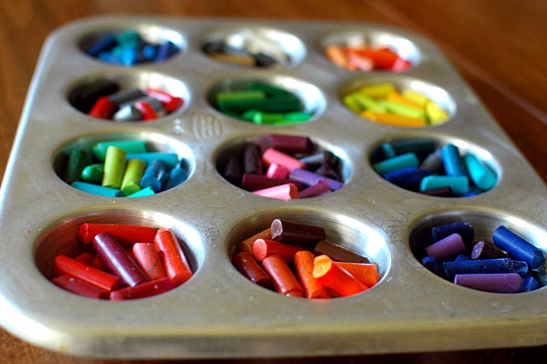 Melted Crayons Favor: DIY Wedding Ideas