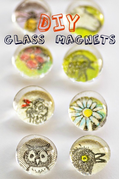 glass bubble magnets