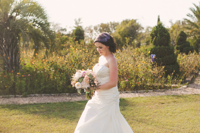 San Michele Texas elopement bride