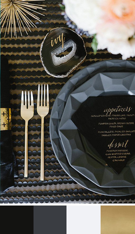Ideas by Andrea: New Year's Eve Color Schemes