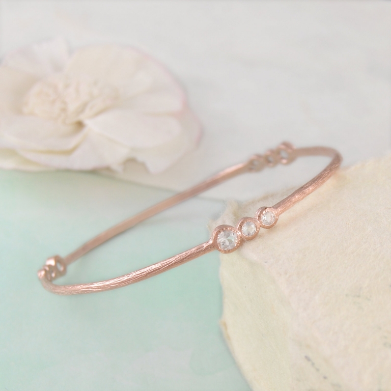 10 Rose Gold Stackable Bangles And Bracelets