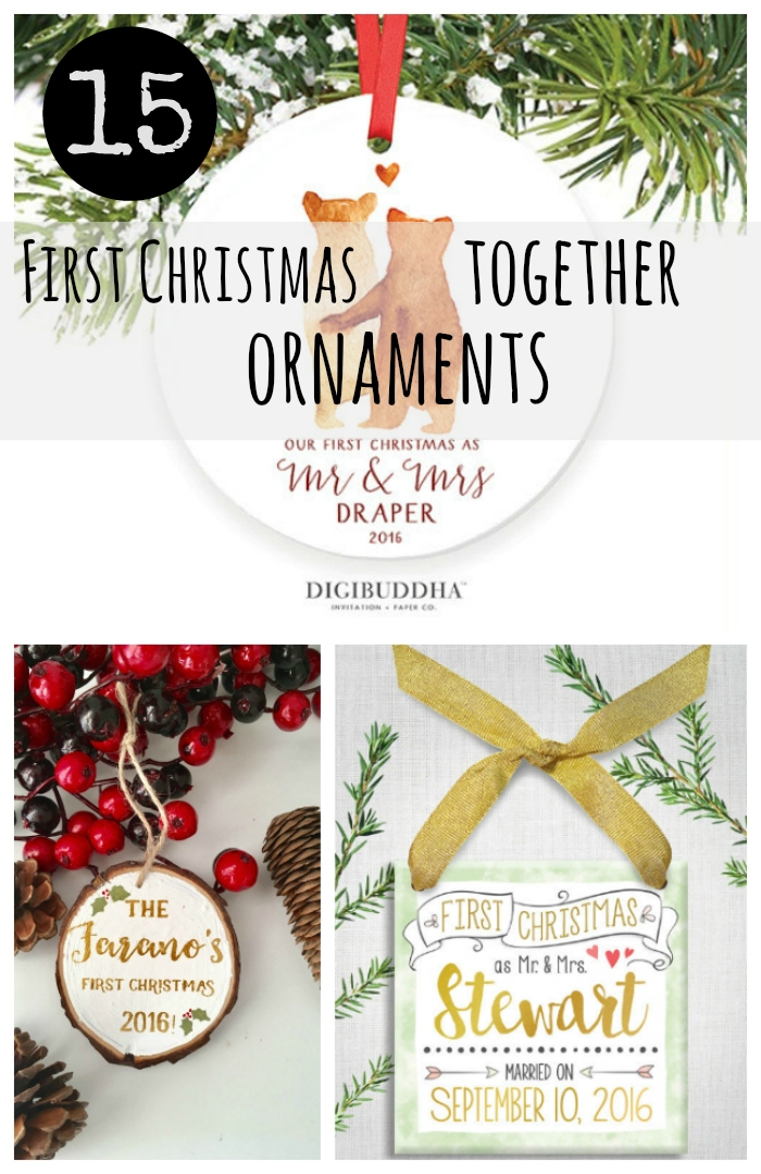 15 First Christmas Together Ornaments 