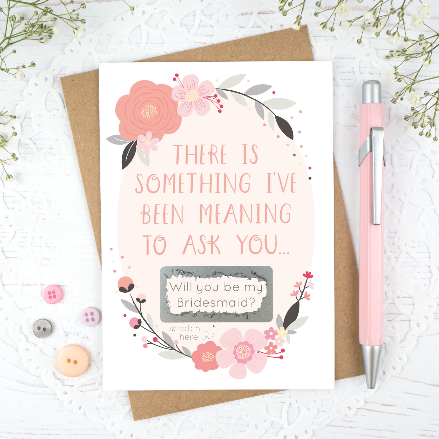 8 Unique and Beautiful Bridesmaid Cards