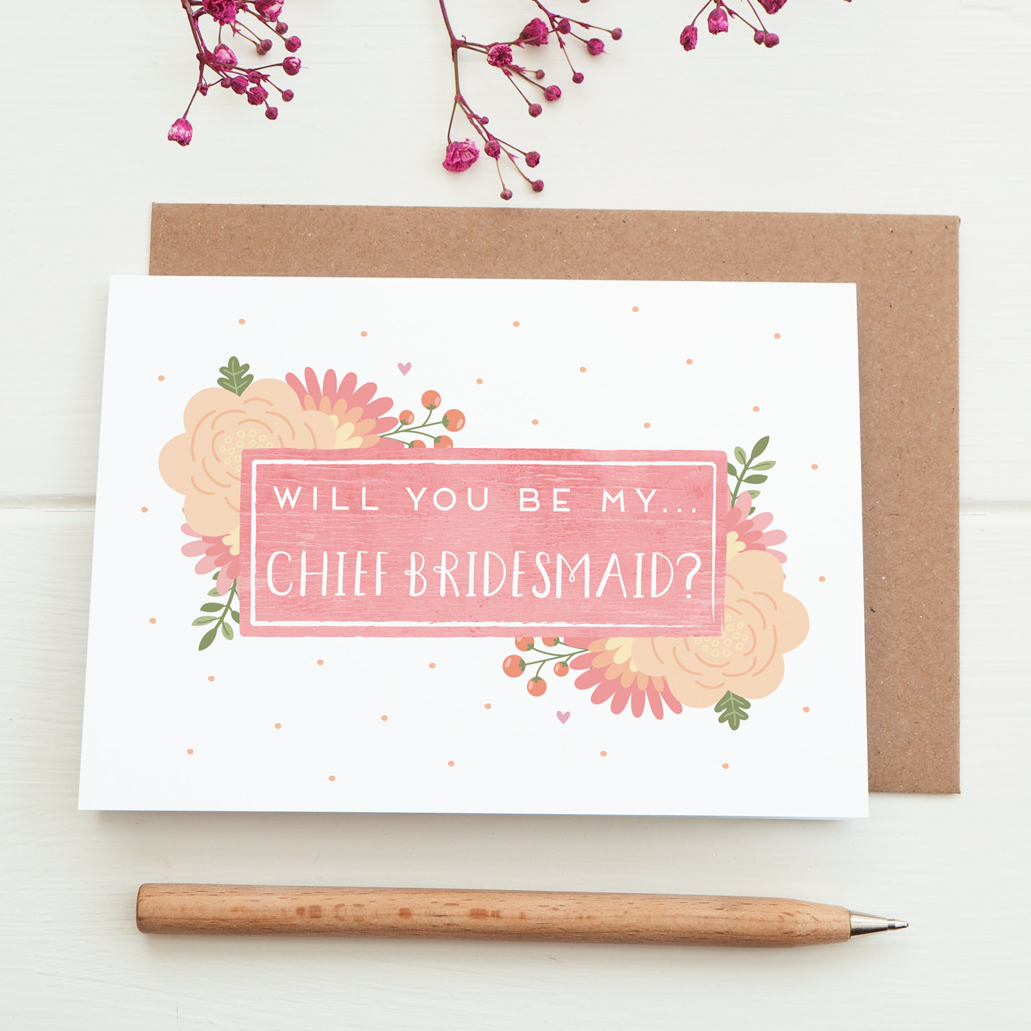 8 Unique and Beautiful Bridesmaid Cards