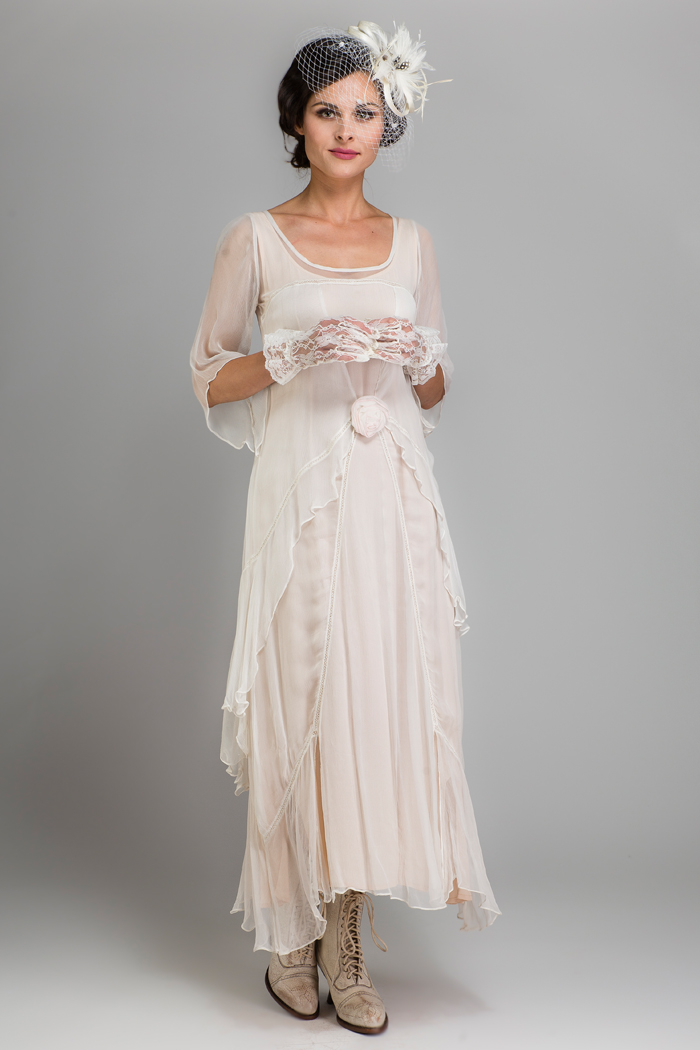 Elegant Vintage Wedding and Mother-of-the-Bride Dresses from Nataya