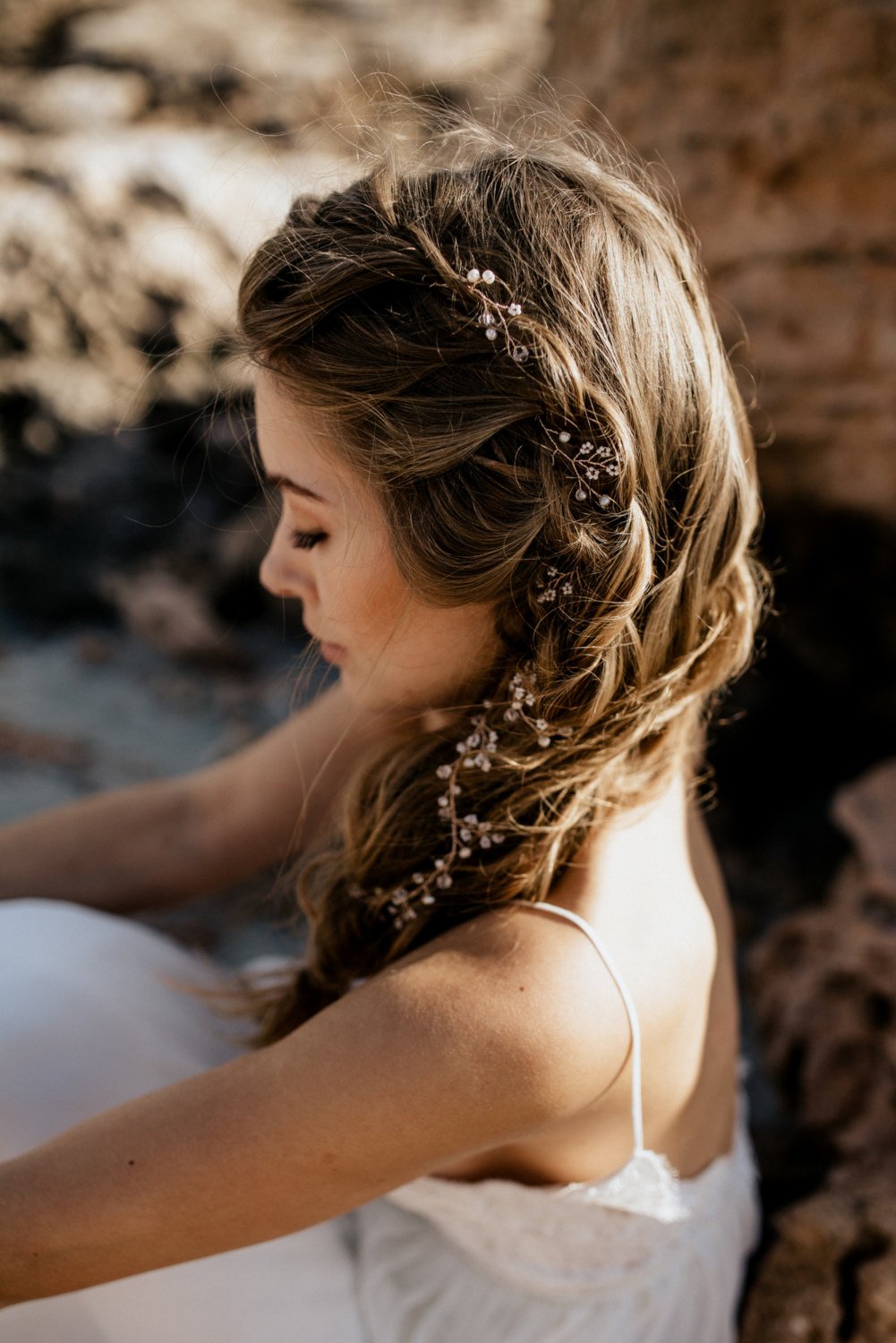 Dreamy Bridal Hair Vines Beautiful Bridal Hairstyle Inspiration 