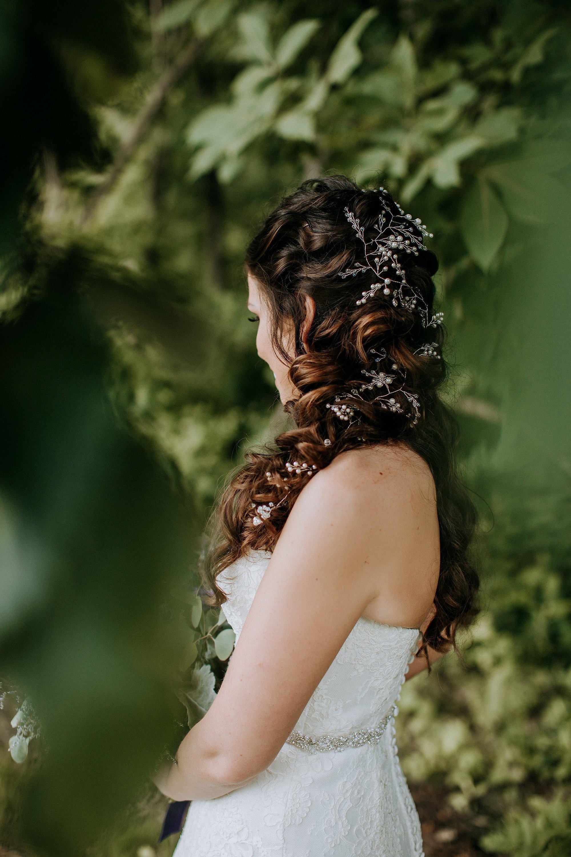 Dreamy Bridal Hair Vines Beautiful Bridal Hairstyle Inspiration 