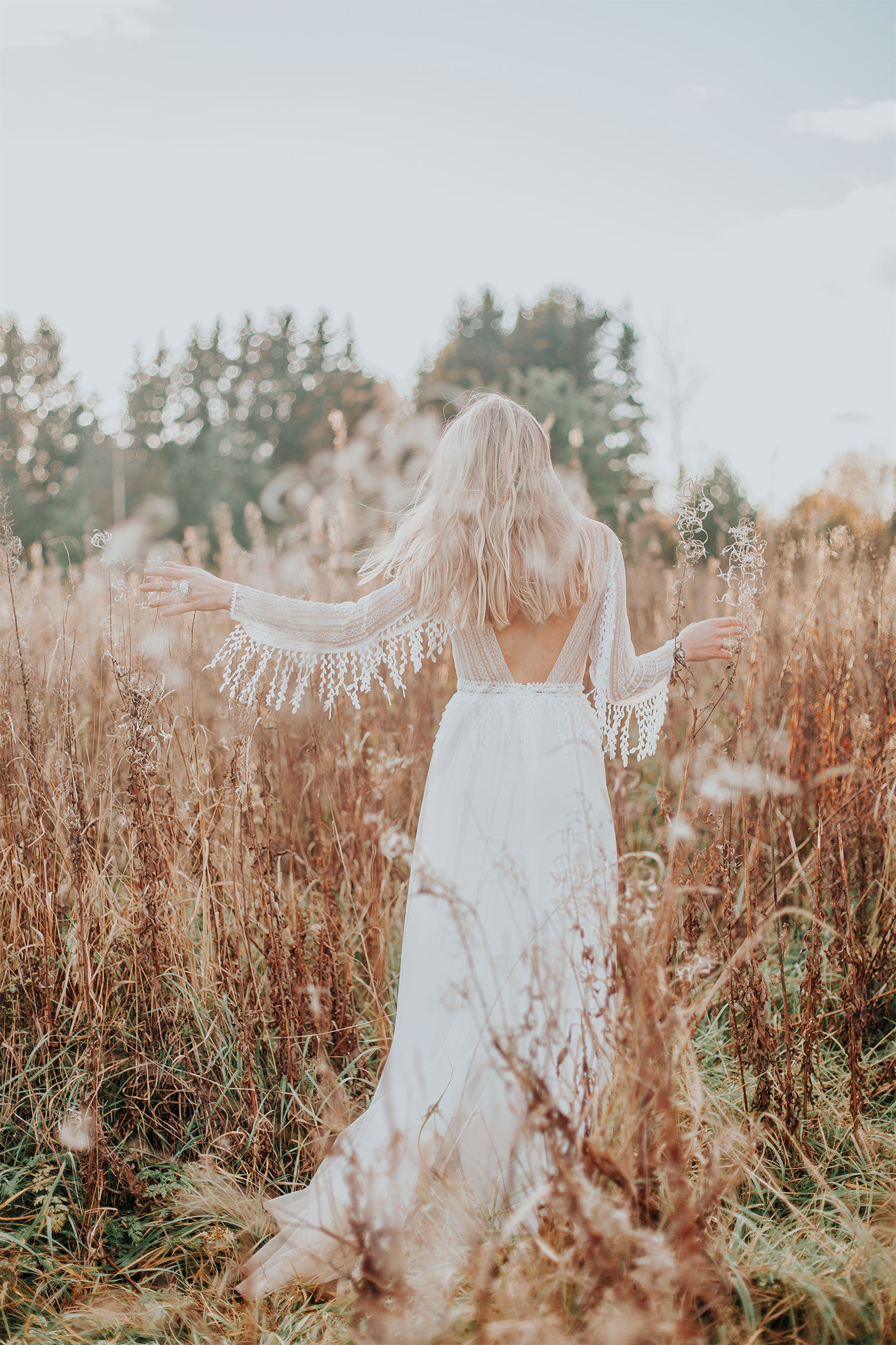 The Best Modern Boho Wedding Dresses From Etsy