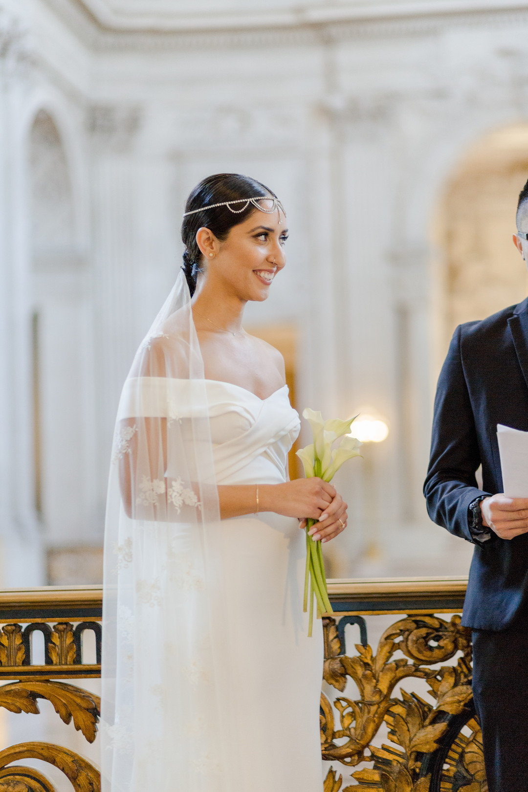 Haleh and Mitchell’s Simple and Sweet San Francisco City Hall Wedding